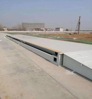 China Electronic weight function 3x9m 3x10m 3x15m 3x21m truck scale with outdoor large screen weighbridge manufacturing scale price for sale