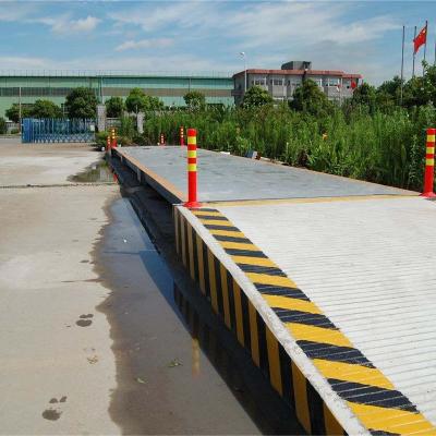 China Printable Weight Function 3x10m 3x15m 3x21m Truck Scale With Big Screen Model Measurement Equipment for sale