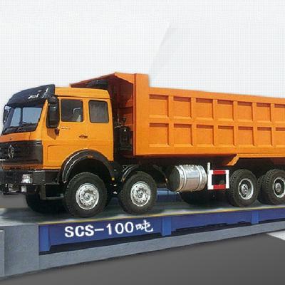 China Factory Direct 100ton Weight Function Truck Scale With Barrier Indicator Instrument à venda