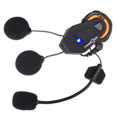 China 1500m T-Max Waterproof 6 Rider FM Radio BT Motorcycle Helmet Intercom T-Max for sale