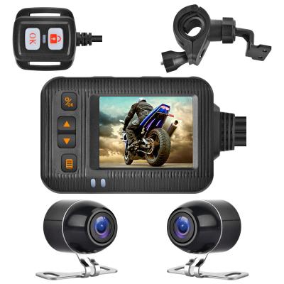 China Motorcycle Recorder Industrial Wind SE20 Dual-Lens Waterproof Camera Driving Video Camera DVR Loop Support Photo Recording Recording for sale