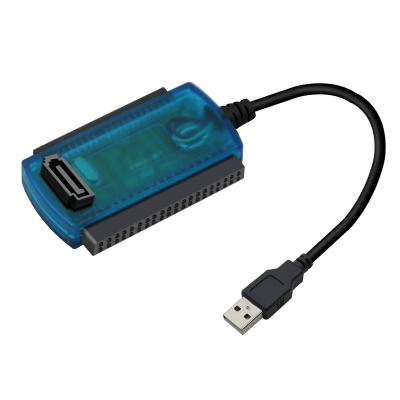 China COMPUTER YM-01 3in1 usb 2.0 to ide sata 2.5 hard drive 3.5 hdd converter adapter cable for sale