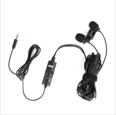 China BY-M1 6m Lavalier Microphone Mini Audio 3.5mm Collar Condenser MIC Cable Lapel Removable Lapel For Microphone Recording Wholesale for sale