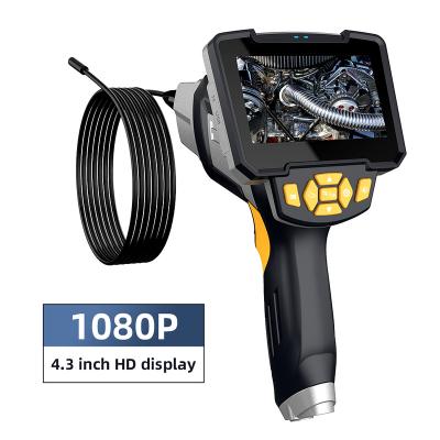 China 4.3 Inch LCD Digital Borescope Videoscope Waterproof/Waterproof Industrial Borescope With CMOS Sensor Inspection Rigid Camera Handheld Borescope for sale