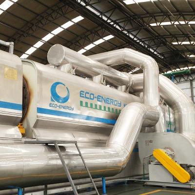 China energy & Niutech Waste Recycling Mining Industrial Continuous Plastic Production Line for sale