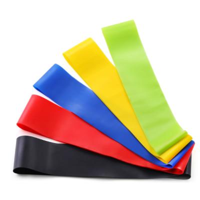 China Customizable Designed Band Latex Resistance Bands Deep Bands Yoga Resistance Bands / TPE Resistance Band for sale