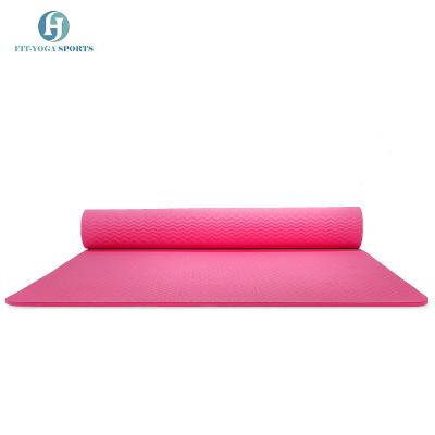 China Luxury High Quality Fit-yoga Travel Tape Yoga Mat Waterproof Washable Durable Anti-Slip Large, 183*61*0.6cm Yoga Mat Cheap For Sale for sale