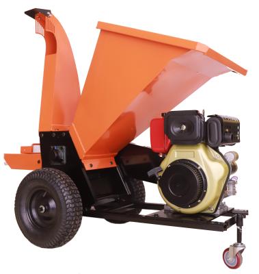 China Factory 192 diesel electric wood chipper shredder machine engineecoil hot sale for sale