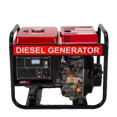 China Red OEM Diesel Generator Wenxin OPEN Type For Sale Generator Diesel Set WX6600E TYPE A for sale