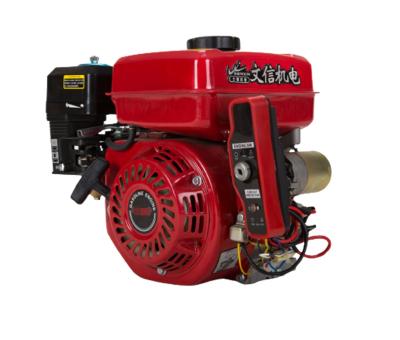 China Air-cooled 170F, Wenxin Electric Start Four Stroke Chinese Single Cylinder 210cc Small Gasoline Engine for sale