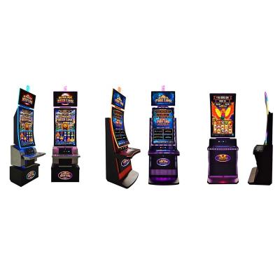 China Metal Cabinet HD Metal Cabinet Curved Touch Screen Monitor Ultra Hot Mega Link Skill Game Slot Machine for sale