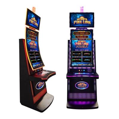 China Metal Cabinet Best Selling Deck i Control Slot Game Machine Fire Link Ultimate Power 4 Coin Operated Games for sale