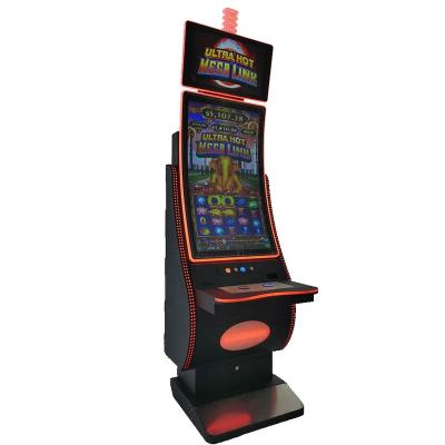 China Factory Wholesale Price Curved Metal Cabinet Touch Screen HD Fire Link Slot Game for sale