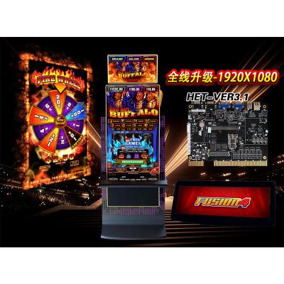 China Vertical Slot Game Fusion 4 Skill Game 5 In 1 Slot Machine Skill Games Software Ht-b-98 for sale