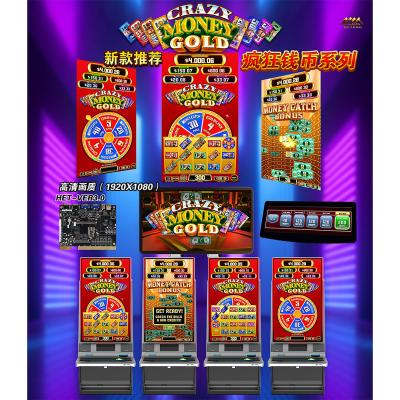 China CRAZY GOLD MONEY Slot Machine Skill Game Video Slot Software Board Ht-2-98 for sale