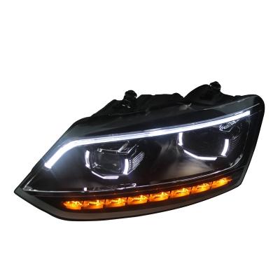 China Headligh Lamp SHIYU Upgrade Bi-xenon Car Front Light Headlight For VW Polo 2011 2012 2013 2014 Year for sale