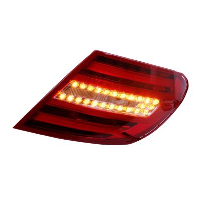 China FOR BENZ c CLASS rear light W204 led car tail lamps rear lights for 12-14y touch supplier for sale