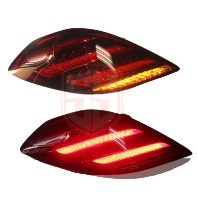 China 2014-2017 LED Rear Tail Lights Tail Lamp For S Class W222 Touch Supplier for sale