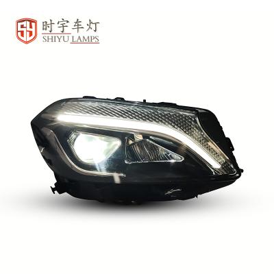 China SHIYU New Product Retrofit Headlight Full Led Headlights For Mercedes Benz A Class 10-18 W176 83*42*72 for sale