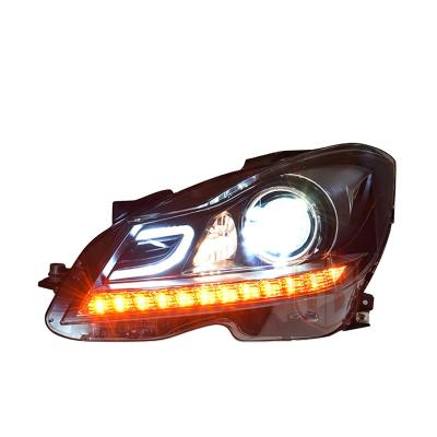 China NEW SHIYU 2020 upgrade car head light w204 full led headlight for benz C class 67*36*59 for sale