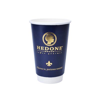 China Double Coffee Paper Cup Disposable Wallpaper Cups With Lids Paper Cups Amazon Best Wholesale for sale