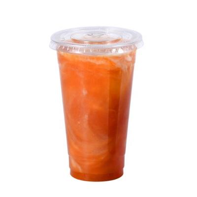 China No Harmful Substance in People Health Disposable High Quality 100% Biodegradable Compostable Plastic Cup Clear Plastic Cups for sale