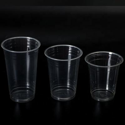 China No Harmful Substance in People Health 500ml Disposable High Quality 100% Biodegradable Compostable Plastic Cup Clear Plastic Cups for sale