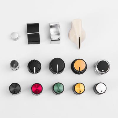 China For Home Audio and Stage Equipment Selling Customization Plastic Knobs Thread Custom Plastic Radio Knobs Potentiometer Plastic Knob for sale