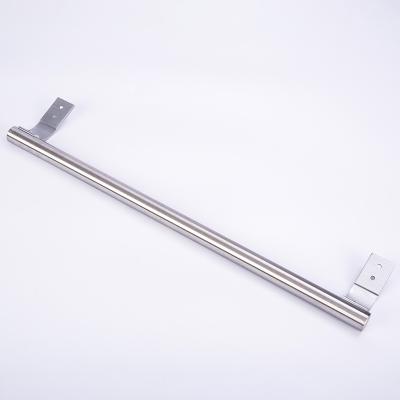 China Wholesale Refrigerator Parts Injection High End Textured Stainless Steel Refrigerator Door Handles for sale