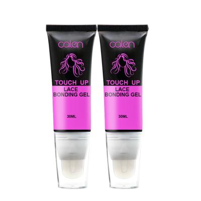 China Organic Custom Logo Hair Extension Strong Hold Lace Glue Gel Touch Bonding Gel for sale