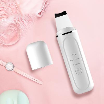 China OEM Facial Electric Soft Blackhead Remover Skin Scrubber Skin Scrubber OEM DEEP CLEANSING Ultrasonic Facial Massager for sale