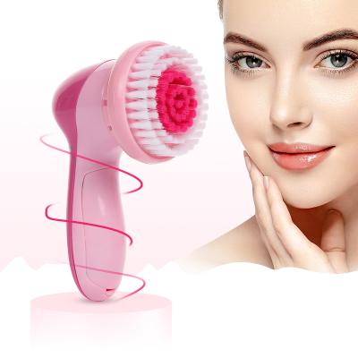 China AE-8781 New 12-in-1Multifunctional Electric Facial Cleanser Other Brush Face Deep Cleansing Messenger Rotating Facial Cleanser for sale