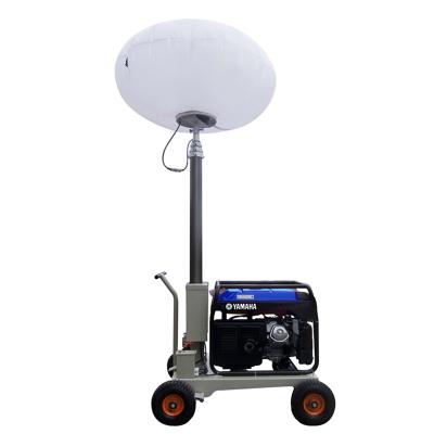 China SORNNE Sports Stadiums OEM 4*400W Led Gasoline Lamp 4*500WHalogen Mobile Light Tower Light Burst Balloon Generator 5M Battery Manual Mast for sale