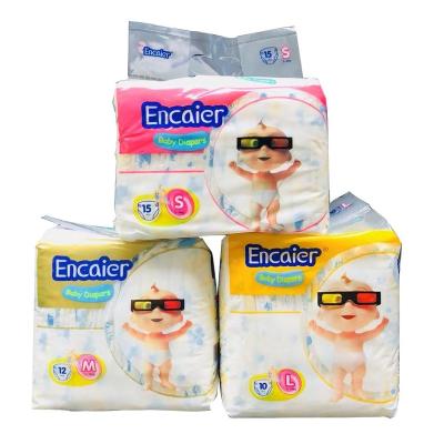 China Printed 2021 cotton private label baby diaper manufacturers in China sleepy cloth baby diaper disposable for sale