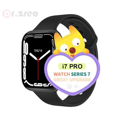 China 2022 MP3 Playback i7 Pro Smartwatch i7Pro IP67 Men Women Reloj Inteligente Iwo Series 7 Waterproof Smart Watch for sale