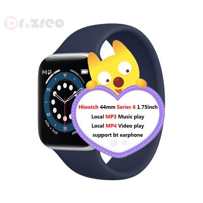 China MP3 MP3/MP4 game playback M16 pro game smartwatch MP3 1.75inch 6 sereies 42/44mm local smartwatch support Wireless Earphone Local Smartwatch Newest 42/44mm for sale