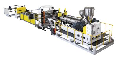 Cina TPV TPE Carmat Sheet Extrusion Machine 2000 - 3000 Gsm 2-3mm in vendita