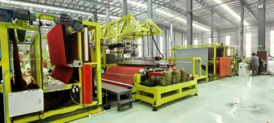 Cina 2 Extruders Co Extrusion TPE Carpet Backing Machine con velocità regolabile in vendita