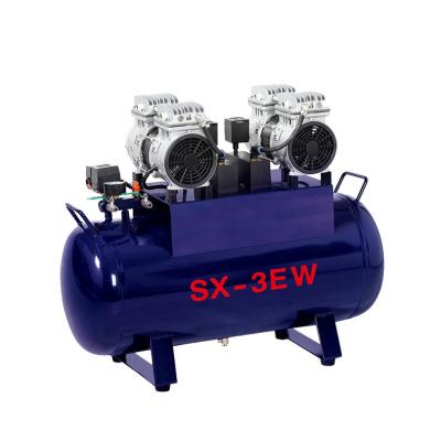 China Good Quality Oilless Silent Dental Air Compressor 1090W One For Three Unit UD-AC3 for sale