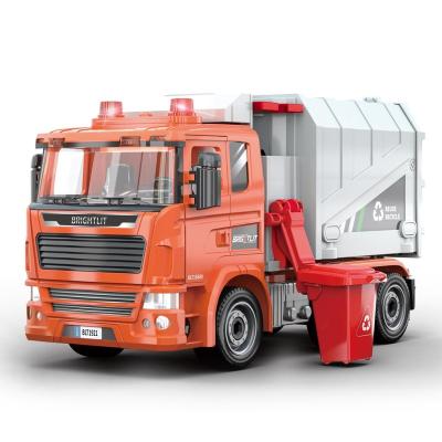 China 2020 New DIY Toy Educational Toy Selling Assembly Truck Environmental Protection Whole Vehicles With Music Lighting Intelligent Toys For Children Gift for sale