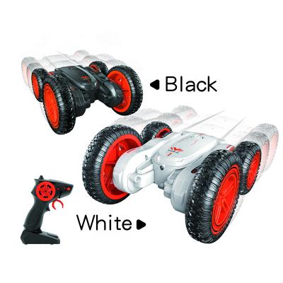 China new item remote control 360degree turning cool electronic stunt car and lighting USB charging battery 25*11.5*21CM for sale