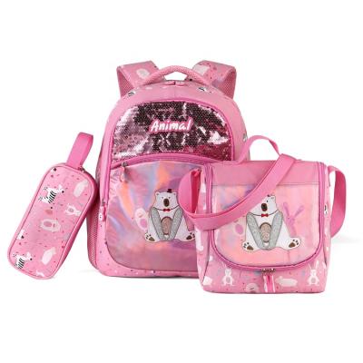 China School Life Satchel Bookbag Daily School Bag Set For Girls School Bags For Girls Set for sale