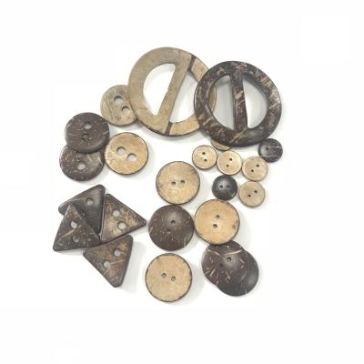 China Wholesale Dry Cleaning Nature Button Coconut Shell 2/4hole High End Buckle Button. for sale