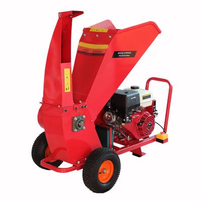 China Farms 6.5HP, 13HP, 15HP Wood Chipper Gasoline Garden Tree Branches Shredder for sale