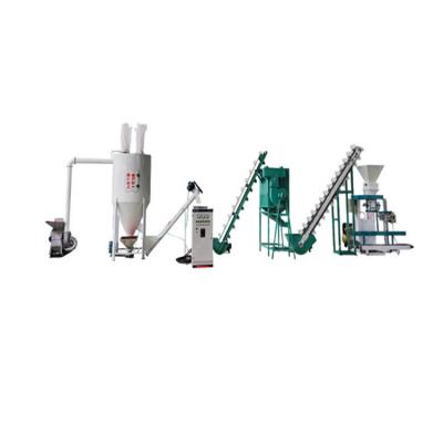 China Poultry Farm Cow Sheep Animal Feed Pellet Production Line For Livestock Poultry Feed for sale