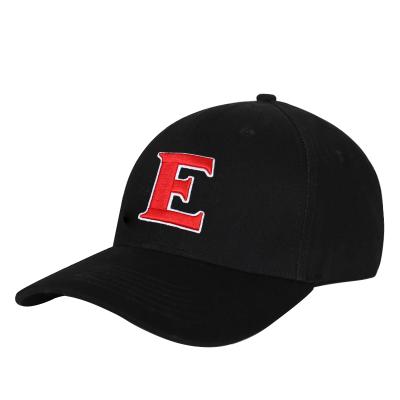 China High Quality Caps Custom Black Curve Bill Embroidered Logo Fitted Baseball Caps Dad Cap for sale