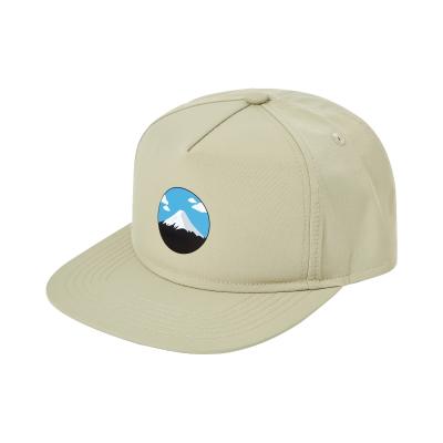 China Classical Custom Waterproof Snapback Hat Wholesale Flat Brim Plain Snapback Caps For Printing Logo for sale