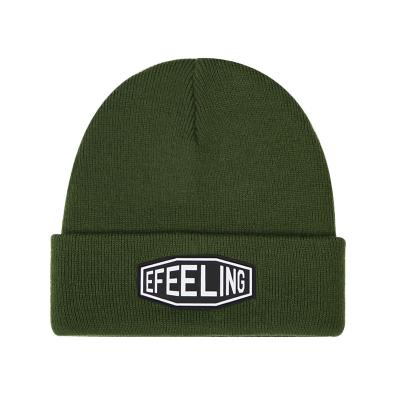 中国 High Quality Mens Beanie Custom Solid Colors 100% Acrylic Beanie 販売のため