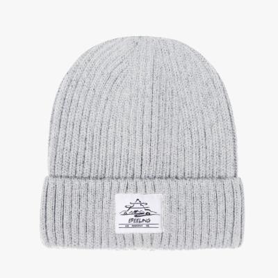 中国 Stylish Designer Winter Adult Beanies Private Label Beanie Wholesale Knitted Hat 販売のため