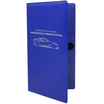 China Cheap Custom Waterproof Vehicle Papers Organizer Wallet Car Insurance and Registration Card Holders for sale